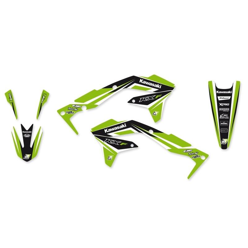 Kit déco BLACKBIRD Dream Graphic 4 Kawasaki KX450F Kit déco BLACKBIRD Dream Graphic 4 Kawasaki KX450F – Image 2