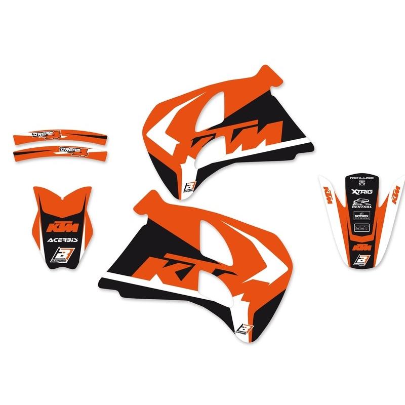Kit déco BLACKBIRD Dream Graphic 4 KTM Kit déco BLACKBIRD Dream Graphic 4 KTM