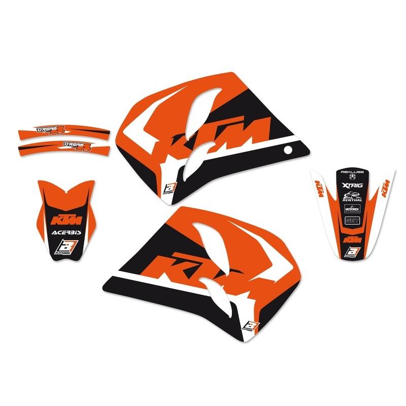 Kit déco BLACKBIRD Dream Graphic 4 KTM Kit déco BLACKBIRD Dream Graphic 4 KTM