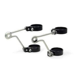 Support de phare LSL Clubman inox universel Ø52mm