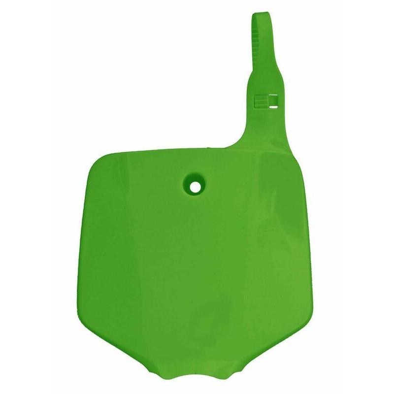Plaque frontale RACETECH vert Kawasaki KX65 Plaque frontale RACETECH vert Kawasaki KX65