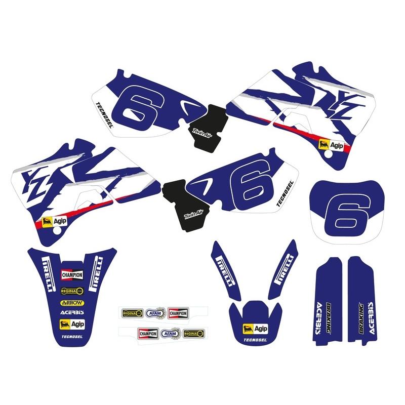 Kit déco TECNOSEL Team Yamaha 1998 Kit déco TECNOSEL Team Yamaha 1998