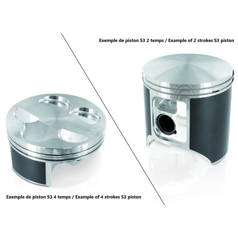 Piston forgé S3 Ø78,95mm compression standard Sherco TR305 Piston forgé S3 Ø78,95mm compression standard Sherco TR305