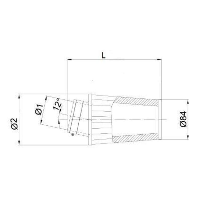 Filtre à air BMC conique Ø65mm - FBSA65-128 Filtre à air BMC conique Ø65mm - FBSA65-128