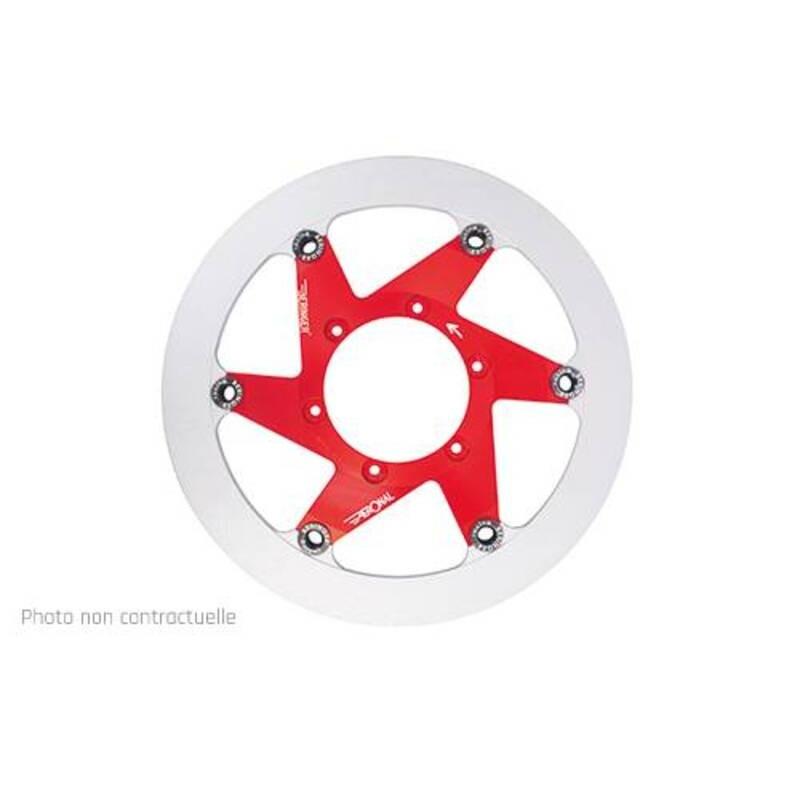 Disque de frein BERINGER Aeronal rond flottant - rouge Disque de frein BERINGER Aeronal rond flottant - rouge