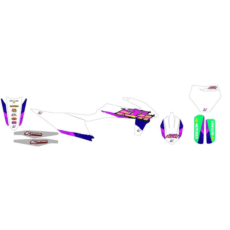 Kit complet BLACKBIRD Retro - KTM EXC/SX-SXF Kit complet BLACKBIRD Retro - KTM EXC/SX-SXF – Image 2