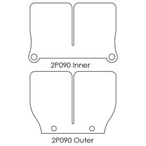 LAMELLES DE RECHANGE POUR BOITE A CLAPETS V-FORCE2