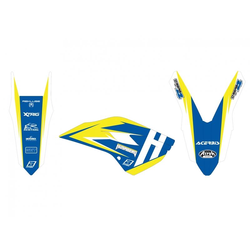 Kit déco BLACKBIRD Dream Graphic 4 Kit déco BLACKBIRD Dream Graphic 4