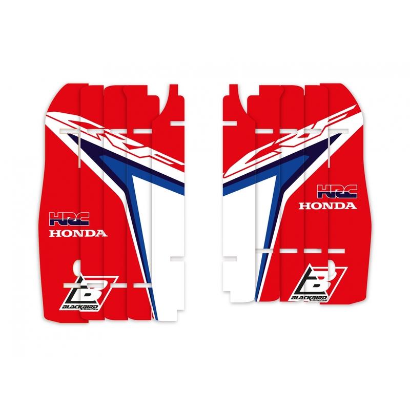 Kit déco de cache radiateur BLACKBIRD Replica Team HRC 2020 Honda Kit déco de cache radiateur BLACKBIRD Replica Team HRC 2020 Honda