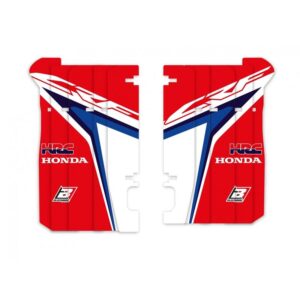 Kit déco de cache radiateur BLACKBIRD Replica Team HRC 2020 Honda