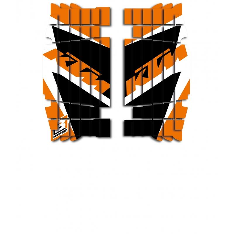 Kit déco de cache radiateur BLACKBIRD Dream Graphic 4 KTM Kit déco de cache radiateur BLACKBIRD Dream Graphic 4 KTM