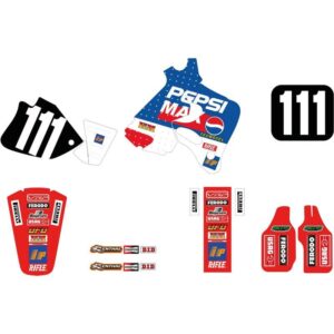 Kit déco TECNOSEL Replica Team Honda Pepsi 1995