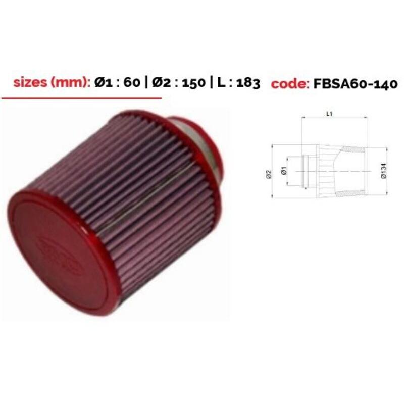 Filtre à air BMC - SA60-140 Filtre à air BMC - SA60-140