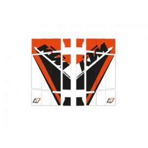 Kit déco de cache radiateur BLACKBIRD Replica Trophy 21 - KTM EXC