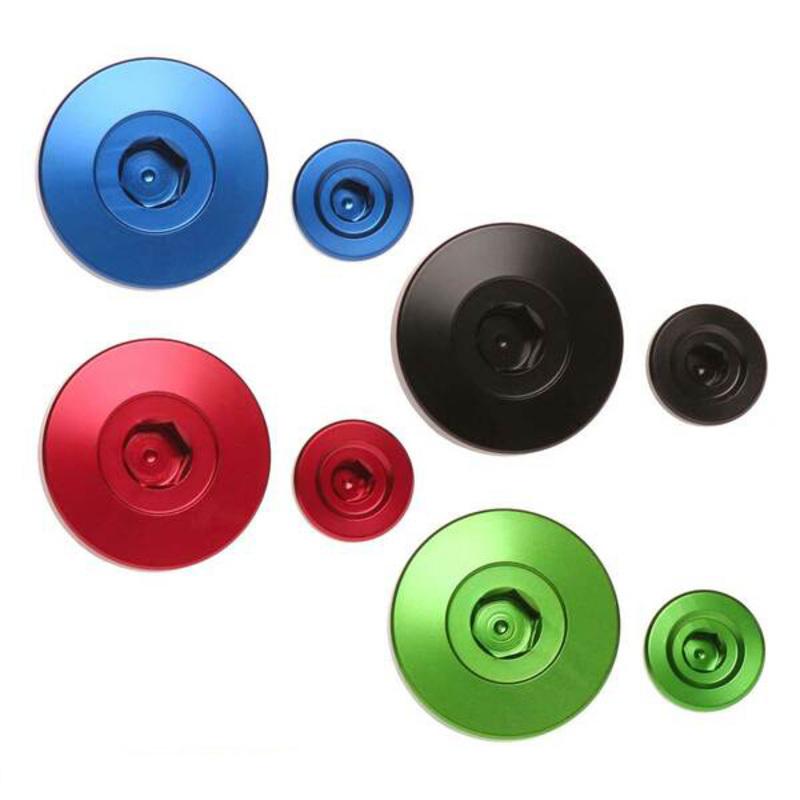 Jeu de bouchons de distribution de moteur RFX Pro (Vert) - Pour Kawasaki KXF250/450 Jeu de bouchons de distribution de moteur RFX Pro (Vert) - Pour Kawasaki KXF250/450