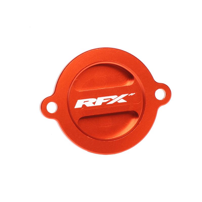 Couvercle de filtre à huile RFX Pro (Orange) Couvercle de filtre à huile RFX Pro (Orange)
