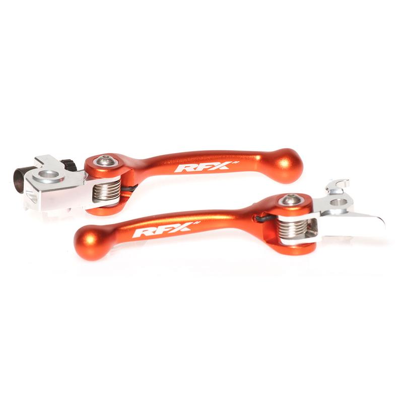 Ensemble de leviers retournables forgés RFX Race (Orange) - KTM Divers freins Brembo / embrayages Brembo Ensemble de leviers retournables forgés RFX Race (Orange) - KTM Divers freins Brembo / embrayages Brembo