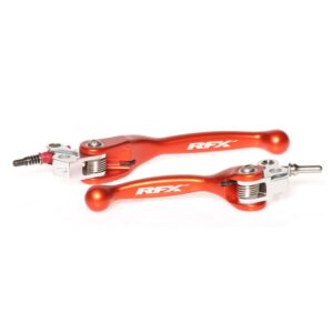 Ensemble de leviers retournables forgés RFX Race (Orange) - KTM SX 65