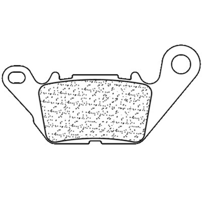 Plaquettes de frein CL BRAKES Maxi Scooter métal fritté - 3117MSC Plaquettes de frein CL BRAKES Maxi Scooter métal fritté - 3117MSC – Image 2