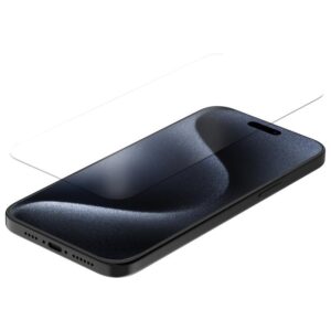 Protection d'écran QUAD LOCK verre trempé - iPhone 15 Plus/15 Pro Max