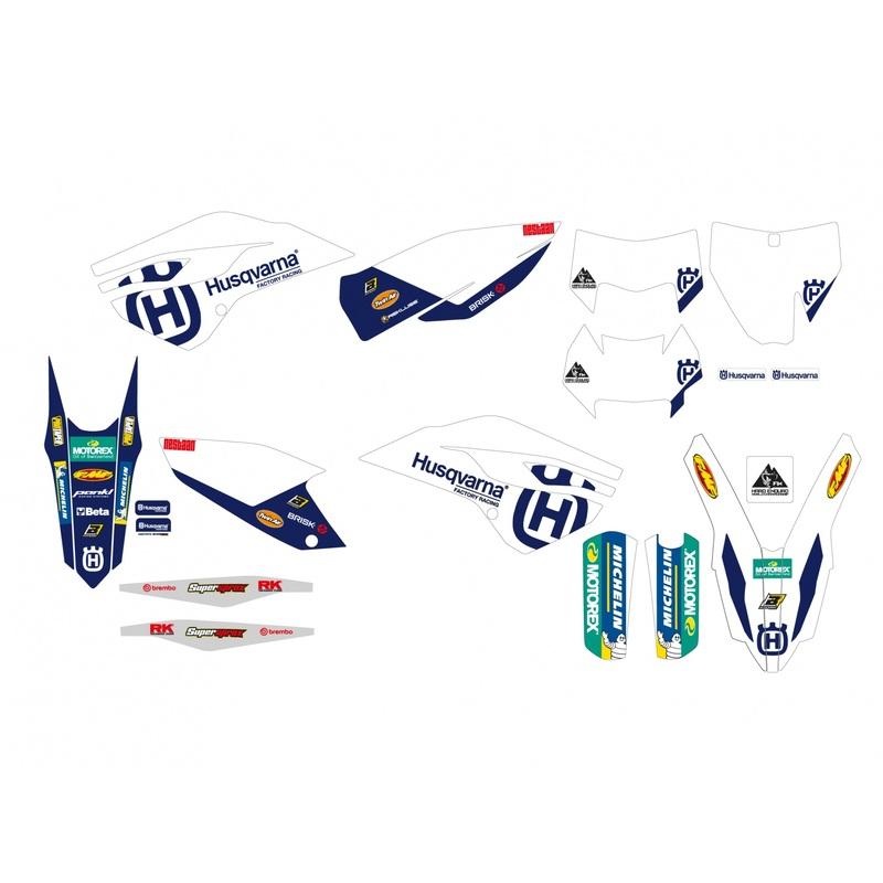 Kit complet BLACKBIRD Replica Husqvarna Factory 23 Kit complet BLACKBIRD Replica Husqvarna Factory 23 – Image 2