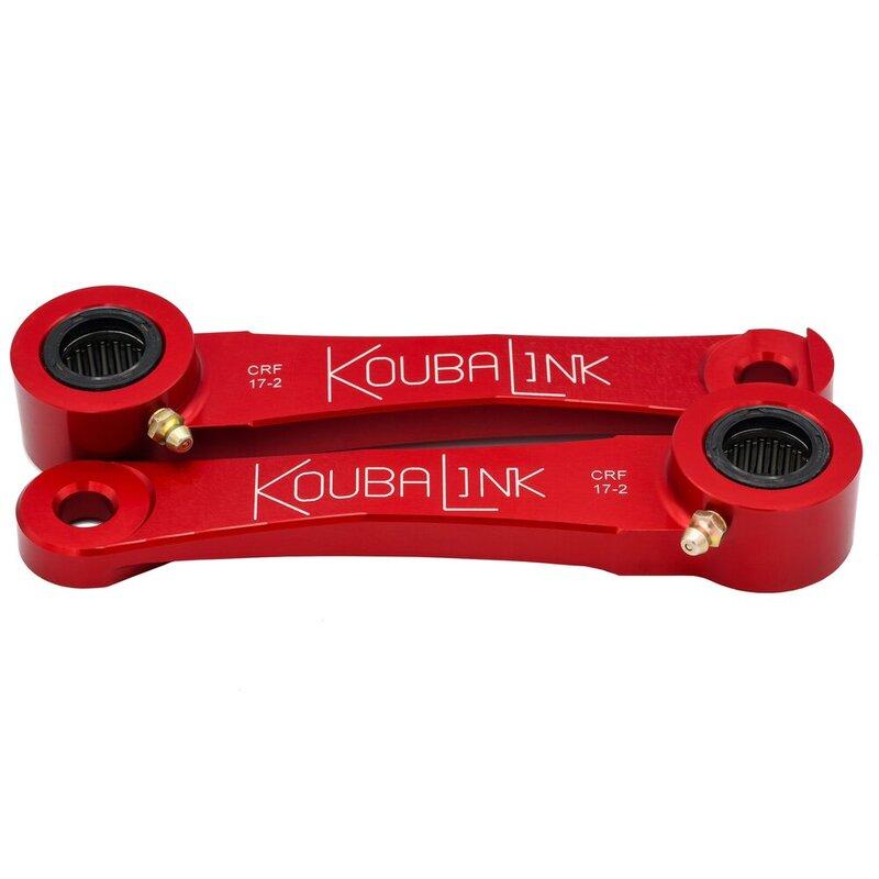 Kit de rabaissement de selle KOUBALINK (-38 mm) - rouge Kit de rabaissement de selle KOUBALINK (-38 mm) - rouge