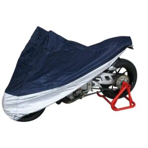 Housse de protection extérieur VECTOR bleu/argent - moto / scooter - 2XL