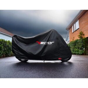 Housse de protection extérieur VECTOR H20 noir - Moto / Scooter - XL