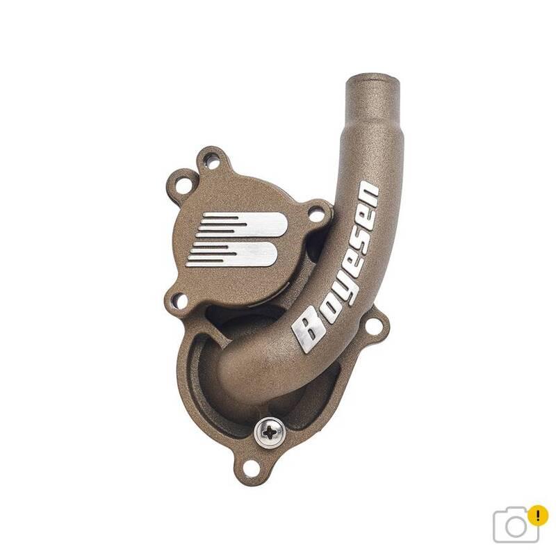 Couvercle de pompe à eau BOYESEN Hyflow - magnésium Couvercle de pompe à eau BOYESEN Hyflow - magnésium