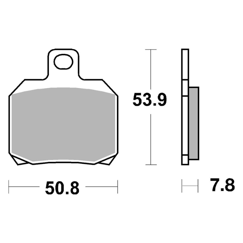 Plaquettes de Frein Avant AP Racing LMP1162SC Pour PIAGGIO X9 180 AMALFI 2000-2003 Plaquettes de Frein Avant AP Racing LMP1162SC Pour PIAGGIO X9 180 AMALFI 2000-2003 – Image 2