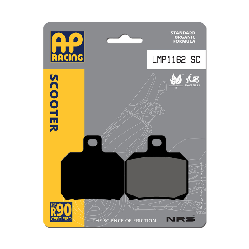 Plaquettes de Frein Avant AP Racing LMP1162SC Pour PIAGGIO X9 180 AMALFI 2000-2003 Plaquettes de Frein Avant AP Racing LMP1162SC Pour PIAGGIO X9 180 AMALFI 2000-2003