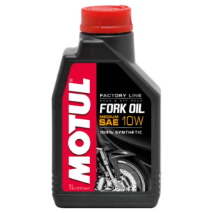 Huile De Fourche Motul Fork Oil Factory Line Medium 10W 1 Litre 100% Synthèse