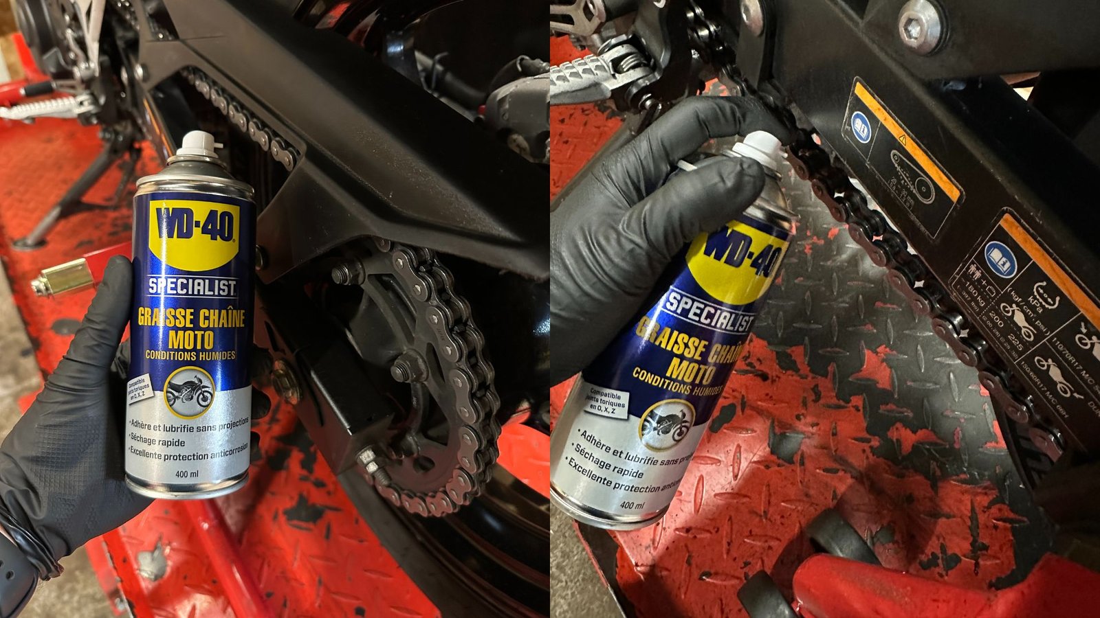 Comment entretenir sa chaîne moto